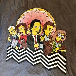 Twin Peaks Simpsons Shirt